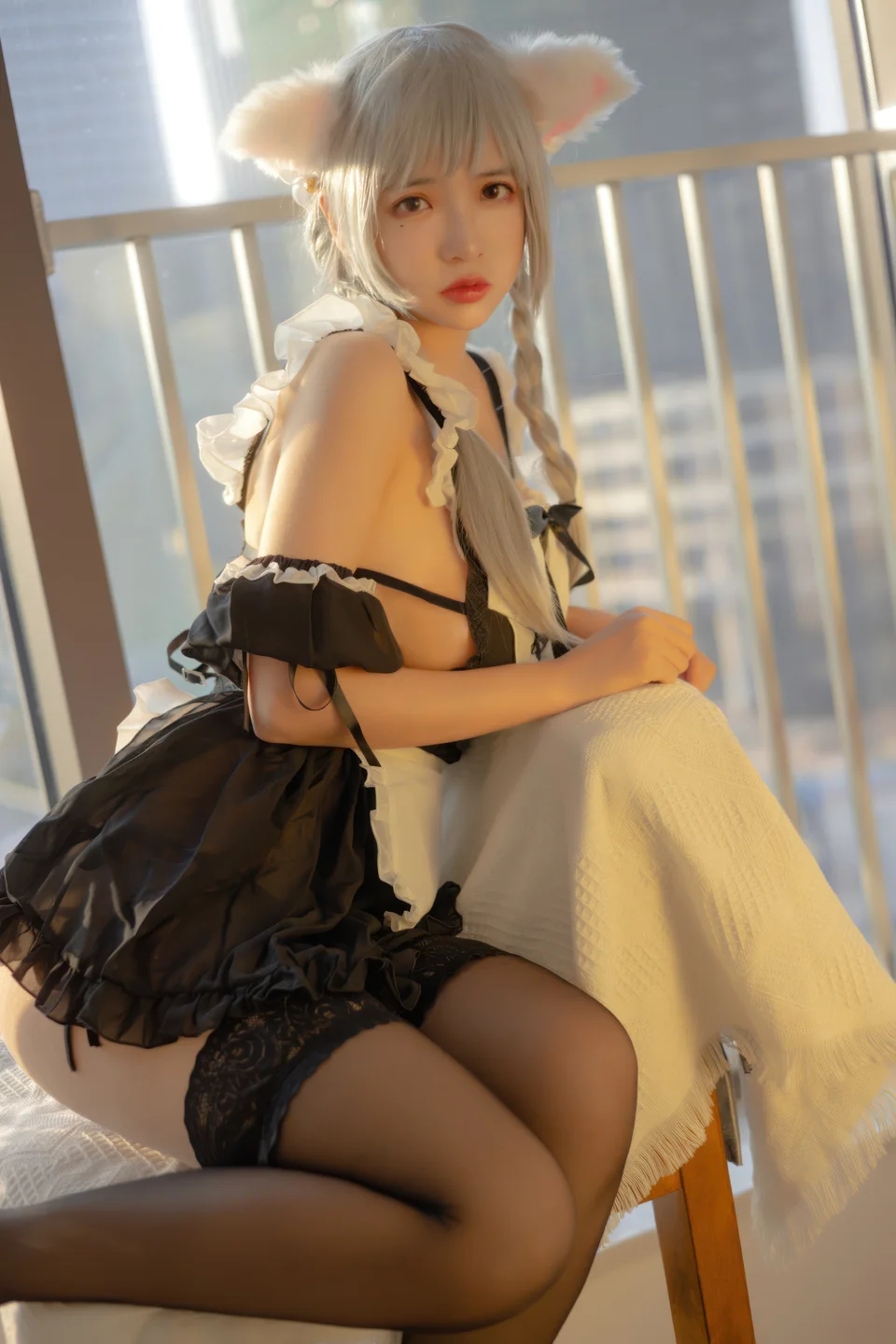 疯猫ss - No.163 夕女仆 [40P-265MB] tg@simisebaisi 【丝足阁】012.webp